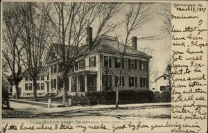 Brunswick,ME Alpha Delta Phi Fraternity House 1907 Cumberland County Maine - Picture 1 of 2
