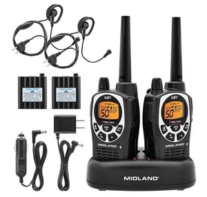 Midland GXT1000VP4 GMRS Two-Way Radio (50-Channel, Long Range - Zdjęcie 1 z 1