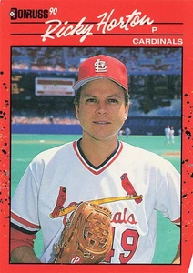 1990 Donruss #666 Ricky Horton - Picture 1 of 2