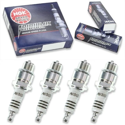 4pcs 70-71 Kawasaki F5 NGK Iridium IX Spark Plugs 346cc 21ci Kit Set Engine fi - Изображение 1 из 4