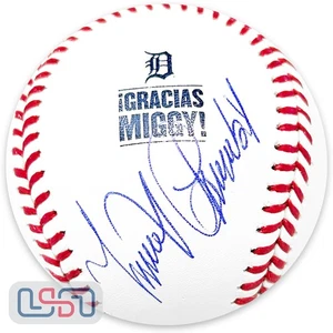 Miguel Cabrera Signed Rawlings ¡Gracias Miggy! Major League Baseball USA SM JSA - Picture 1 of 5