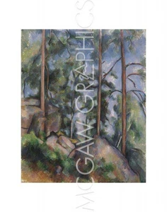 Pines and Rocks 1897, Paul Cezanne, Wall Art Print Poster 14" x 11"   1027 - Picture 1 of 1