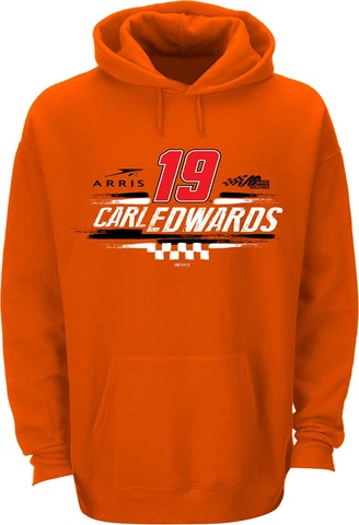 Carl Edwards 2015 Checkered Flag Sports #19 Arris Swoosh Hoodie FREE SHIP! Cover