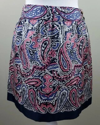 Falda para mujer Vineyard Vines 100 % seda cachemira talla 0 Foto 1 de 4