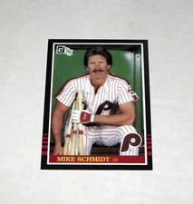 2005 Donruss Reprint 4 Mike Schmidt (#/1985)  Phillies HOF $.99 Shipping!