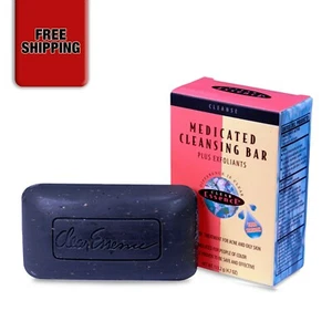 Medicated Cleansing Bar Plus Exfoliants Clear Essence Black Soap 4.7 oz (Pack 1) - Picture 1 of 1