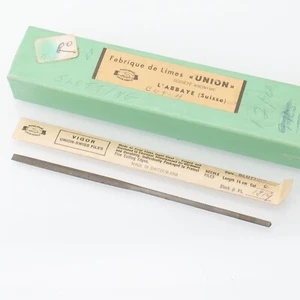 Vigor Swiss Round Needle File Cut 4 Watchmakers Jewelers #1819 (G14D23) - Picture 1 of 2