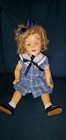 Shirley Temple Ideal 22" Blue Dress Original Shoes