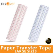 Reusable Application Vinyl Transfer Paper Tape Clear Grid Alignment Sign Making
