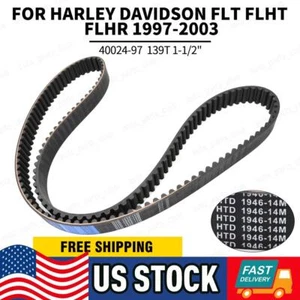 40024-97 Rear Drive Belt 139T 1-1/2" for Harley Davidson FLT FLHT FLHR 97-03 - Picture 1 of 10
