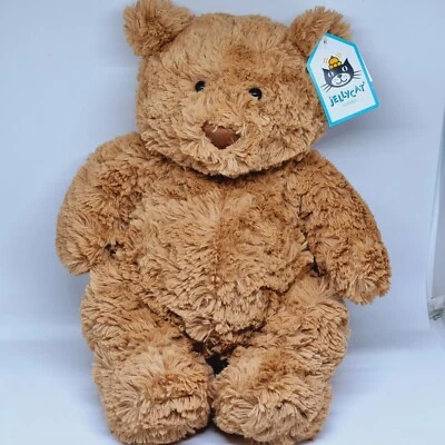 Jellycat Bartholomew Bear NEW Teddy BNWT Medium bear new with tags  - image 1 of 4
