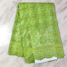 YQOINFKS Bazin Riche Lace Fabric African Fabric Eveing Party Mesh Embroidery New