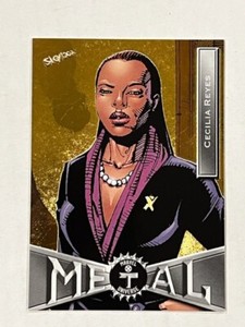 2020 2021 Marvel X-MEN Metal Universe GOLD #015 #15 CECILIA REYES NM/M Odds 1:4