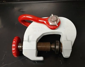 Merrill Campbell SAC 6-Ton Screw Plate Clamp 0 To 3 in. Made In USA - Picture 1 of 13