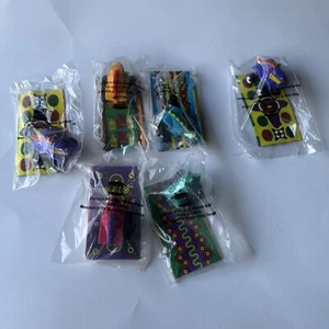 Burger King Dino Crawlers Aufzieh-Komplettsatz 5 versiegelt mit extra Auto - Bild 1 von 13