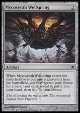 Magic the Gathering MTG Mycosynth Wellspring (145) New Phyrexia   NM