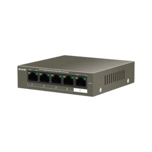Tenda PoE Switch 5-Port 10/100Mbps 4 PoE Ports 63W for CCTV/IP Cameras Unmanaged - Picture 1 of 5