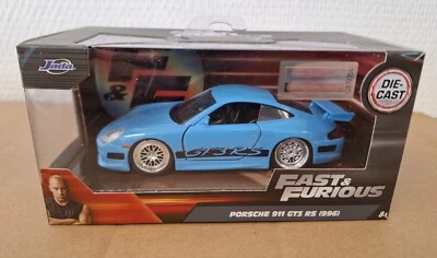 Fast And Furious Porsche 911 GT3 RS (996) Brian's 1/32 Jada 97609 Neuf 34442 - Photo 1/2