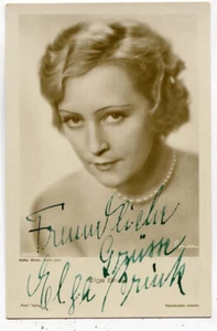 AK Elga Brink, Film, Autogramm, Original signierte Ross-Karte um 1934 - Imagen 1 de 3