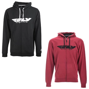 Fly Racing Men's Corporate Zip Up Hoodie Sweatshirt - Bild 1 von 5