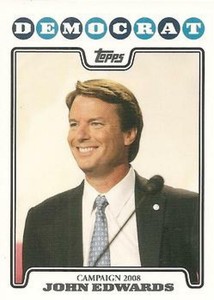 2008 Topps Campaign 2008 #JE John Edwards NM-MT 