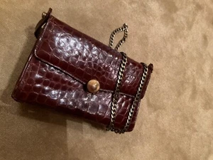 Ledertasche/ Crossbody Vintage cognac 30/40er Jahre TOP! - Bild 1 von 10
