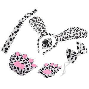  Dachshund Headband Dalmatian Nose Set Kids Outfits Adult Cosplay