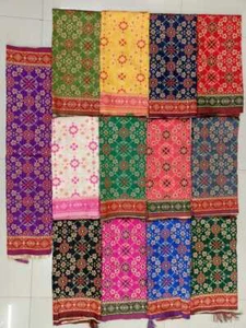 Metallarbeit Pure Katan Banarsi Hochzeit Dupatta - Bild 1 von 8