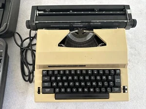 Sears Electronic The Communicator Portable Typewriter Hard Case Vintage - Picture 1 of 13