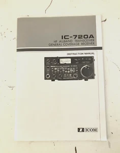 Icom IC-720 Manuale Utente Istruzioni Originale Transceiver Radioamatore - Afbeelding 1 van 2