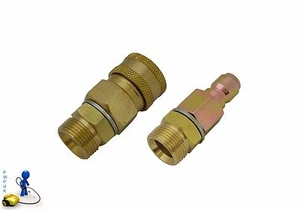 libération rapide 14.8mm accouplement - Paire M22 COMPATIBLE - Picture 1 of 1