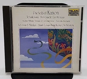 Pachelbel: Kanon, Tchaikovsky : Serenade For Strings, Leonard Slatkin CD - Picture 1 of 4