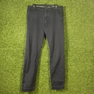 J Crew Pants Mens 32 X 32 Slim Fit Navy Stretch Chino Pants Casual - Picture 1 of 9