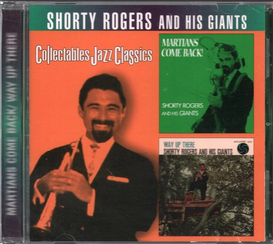 Shorty Rogers and His Giants Martians Come Back / Way Up There CD USA - Bild 1 von 2