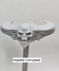 3d Printed MORTAL FIGHTER SHINOK HEAD#2 1:12 6" Classified/Legend Scale - Picture 1 of 2