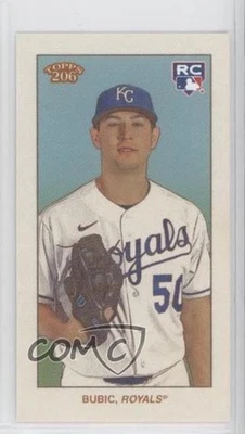 2021 Topps 206 Series 1 Sovereign Back Kris Bubic #42 Rookie RC - Image 1 of 2