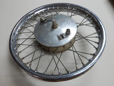 37-1230 TRIUMPH RUEDA DELANTERA 1958-1965 BONNEVILLE T120 TR6 TR6SC TR6SR Foto 1 de 4