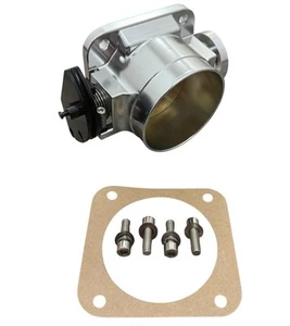 Cuerpo del acelerador 90 mm TB 4 pulgadas 4” manguera acoplamiento adaptador entrada 2JZ 2J 1JZ 1JZ" - Imagen 1 de 6