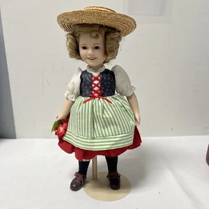 Danbury Mint Heidi 14" Shirley Temple Puppen der Leinwand - Bild 1 von 11