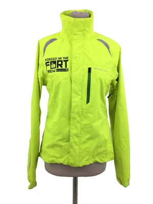 Endura Women's Cycling Gridlock II Jacket Size S Hi Viz Yellow Zip Pocket New F1 - Image 1 of 4
