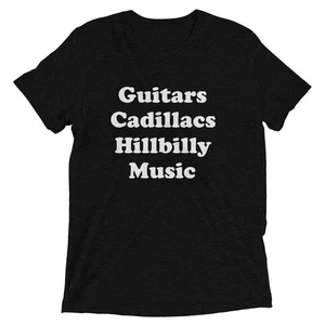 Guitarras Cadillacs Hillbilly Music, 90's Country, Outlaw Country, Camisa Sudadera con Capucha - Imagen 1 de 1