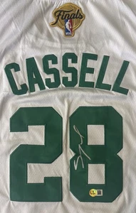 Sam Cassell Signed Autographed Boston Celtics ADIDAS Finals Jersey Beckett COA - Picture 1 of 4