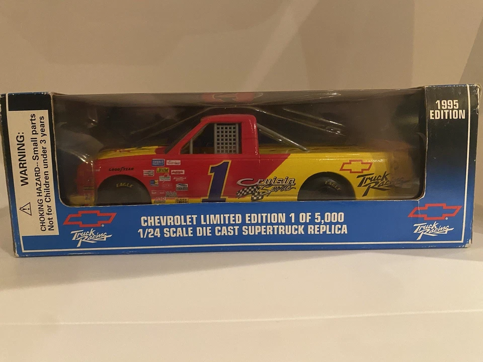 Racing Champions 1/24 #1 Chevy Super Truck Series DieCast 1995 Edición Premier Foto 1 de 4