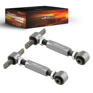 2x Rear Adjustable Upper Camber Arm Rod For 1988-2000 Honda Civic CRX Del Sol EG - Picture 1 of 21
