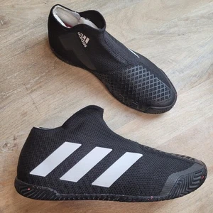 Tenis Adidas Stycon para hombre talla 13 sin cordones para cancha de arcilla negros FY2944 - Imagen 1 de 13