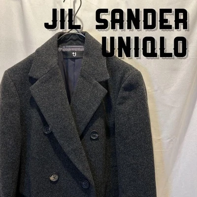 Abrigo de guisante de doble cara Jil Sander × Uniqlo usado Foto 1 de 4