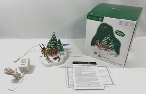 Department 56 North Pole Village Series Rudolph Reindeer Games 56.56853 WORKS - Picture 1 of 18