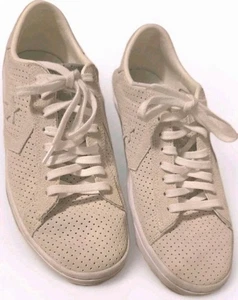 MUJER CONVERSE ALL STARS CUERO EXCELENTE ESTADO TALLA 8M - Imagen 1 de 10