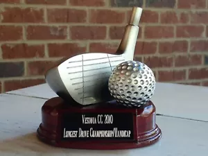 2010 Vestavia Alabama Country Club Longest Drive Championship GOLF TROPHY Award - Bild 1 von 11