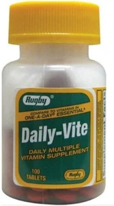 DAILY-VITE MULTIVITAMIN TAB 100  - Picture 1 of 1